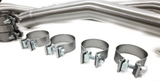 ARM Motorsports® BMW 550i/650i/750i N63B44 Catles Mid-Pipes