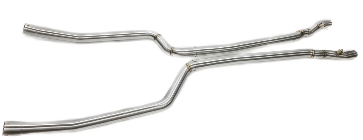 ARM Motorsports® BMW 550i/650i/750i N63B44 Catles Mid-Pipes