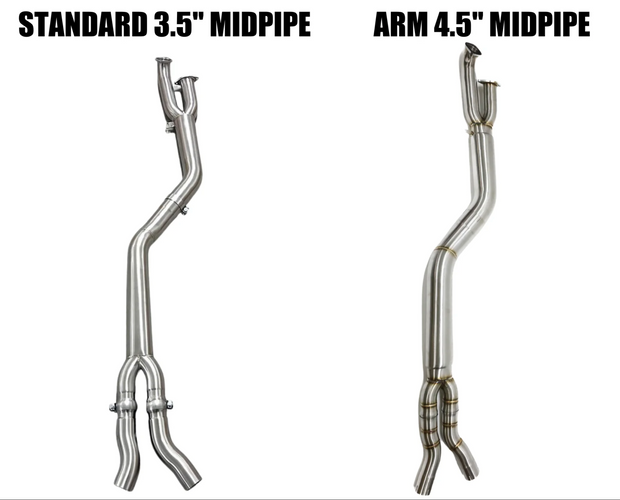 ARM Motorsports® (20-25) BMW M2/M3/M4 G8x S58B30 4.5" Mid-Pipe Kit