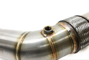 ARM Motorsports® (15-21) Audi A3 8V/Golf MK7 4.5" Catted Down Pipe Kit