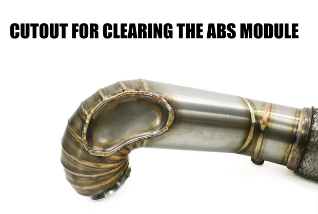 ARM Motorsports® (15-21) Audi A3 8V/Golf MK7 4.5" Catted Down Pipe Kit