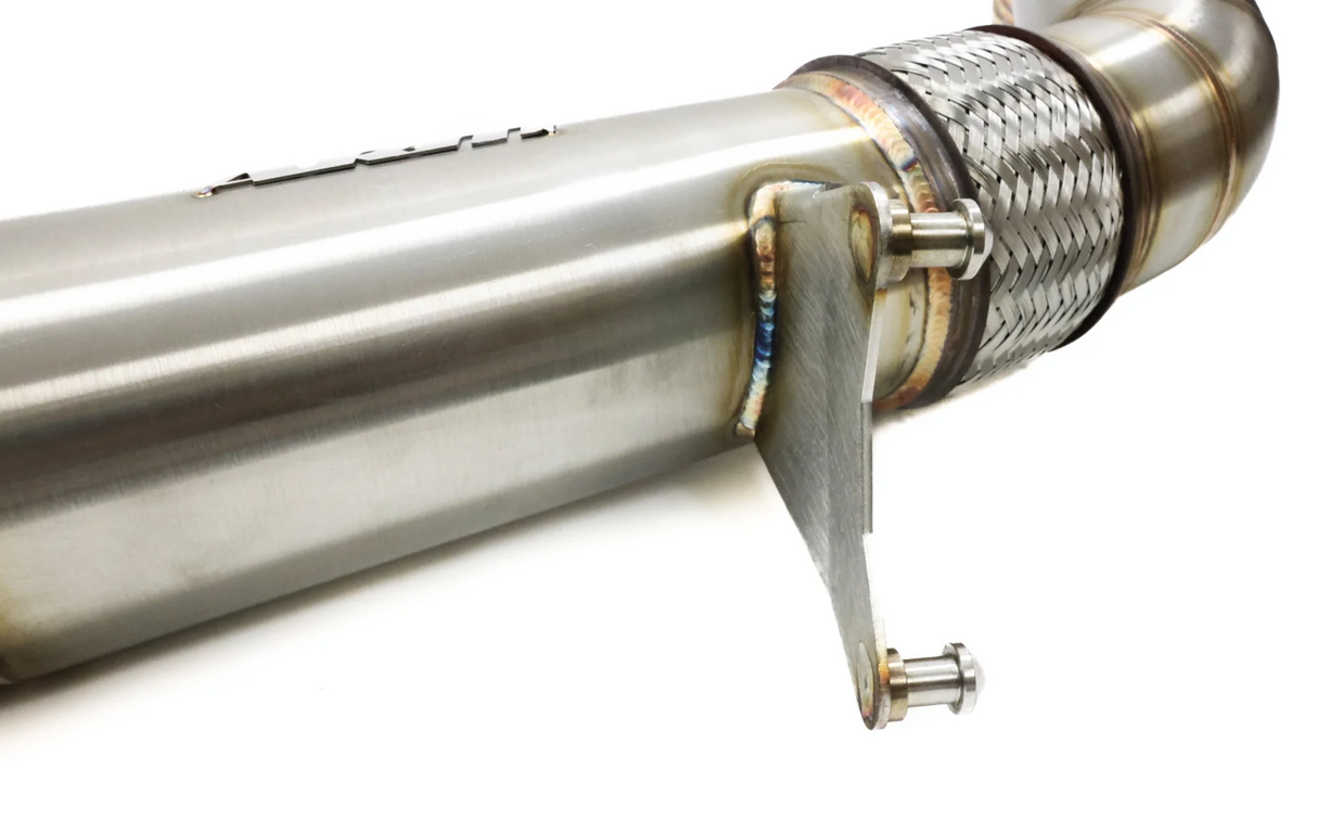 ARM Motorsports® (15-21) Audi A3 8V/Golf MK7 4.5" Catted Down Pipe Kit