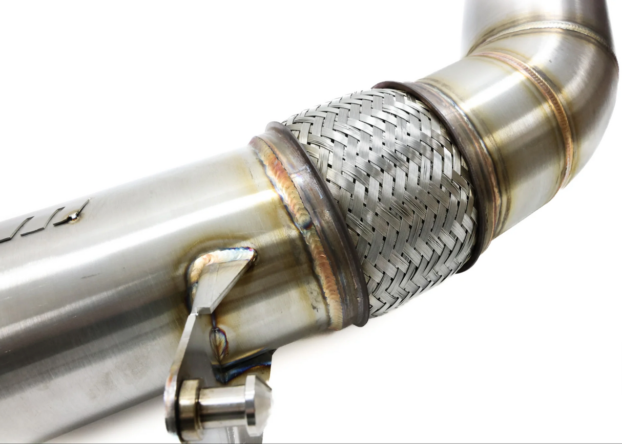 ARM Motorsports® (15-21) Audi A3 8V/Golf MK7 4.5" Catted Down Pipe Kit