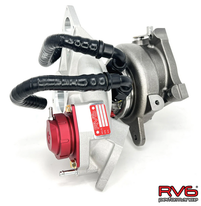 RV6 Performance® (17-26) Honda Civic FK8/FL5 R660 RED Ball Bearing Turbocharger with Bypass Valve
