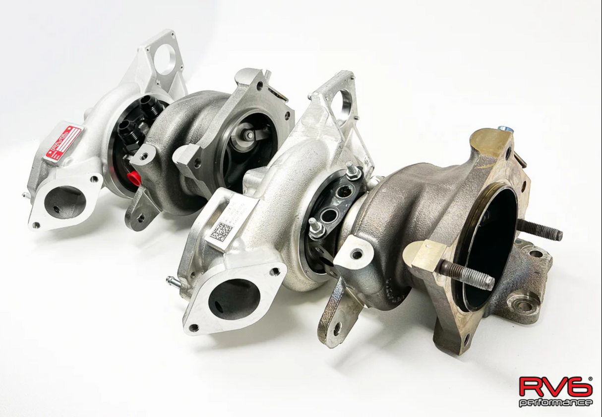 RV6 Performance® (23-26) Honda Civic Type-R FL5 R660AS Antisurge/T51R RED Ball Bearing Turbocharger with CF Inlet pipe