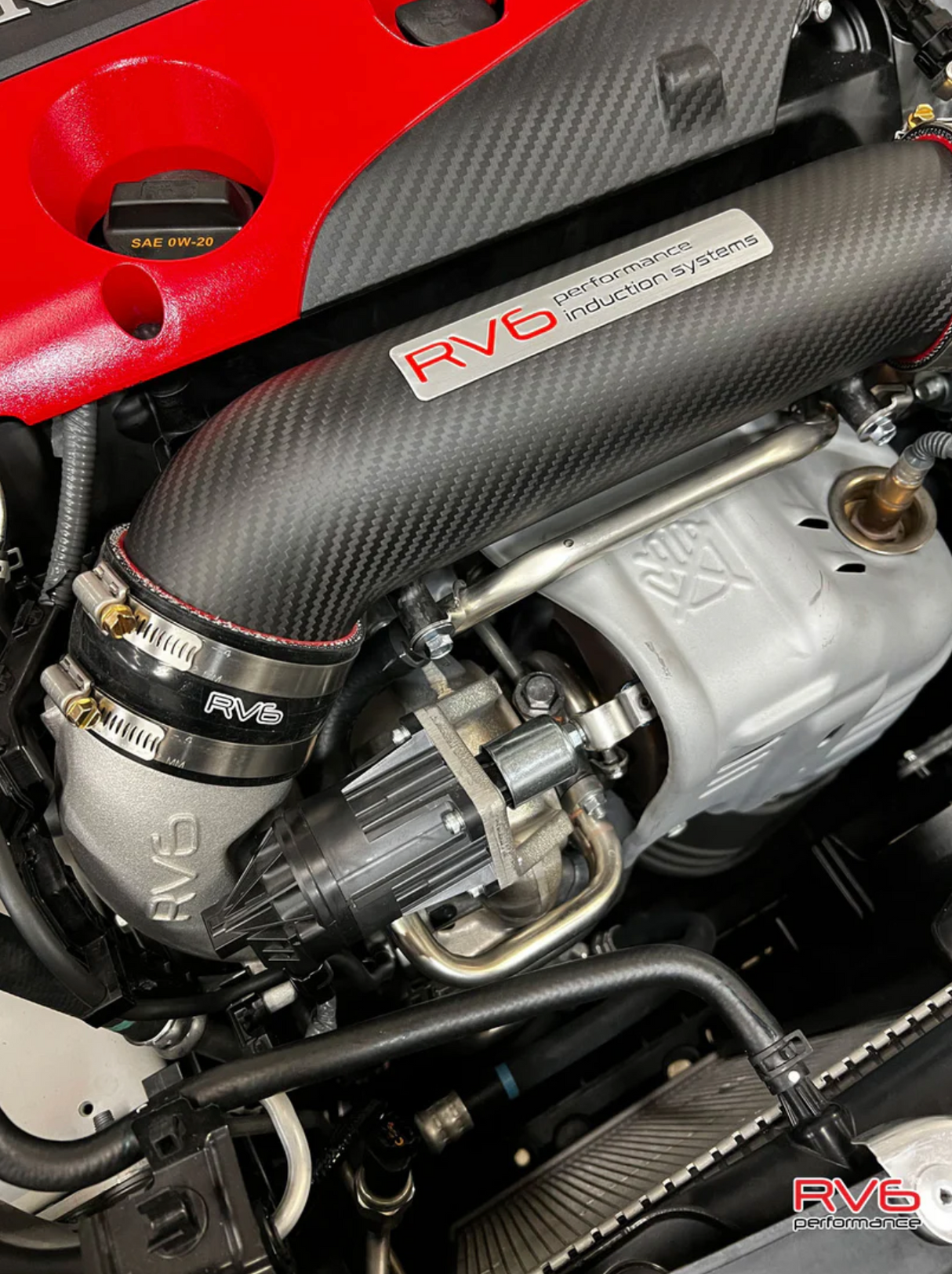 RV6 Performance® Honda Civic FL5 R660 Turbo to Antisurge/T51R Mod + CF Inlet Pipe Upgrade Service