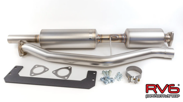 RV6 Performance® (13-17) Honda Accord Sedan V6 Double Resonated Mid-Pipe Kit