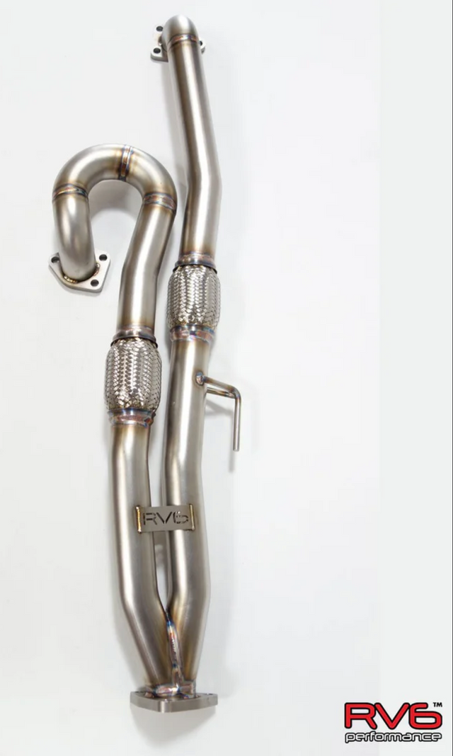 RV6 Performance® (08-12) Honda Accord V6 V2 Long Tube J-Pipe Kit