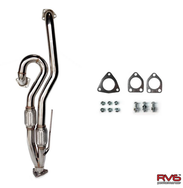 RV6 Performance® (03-07) Honda Accord V6 V3 Long Tube J-Pipe Kit