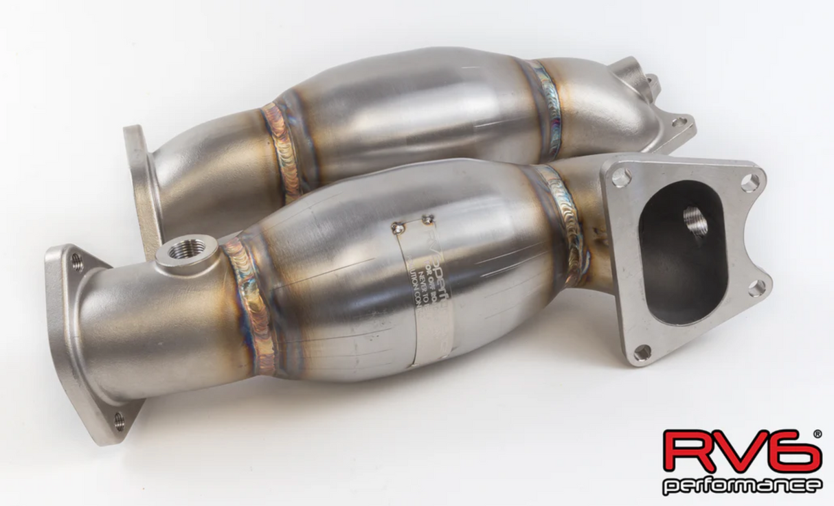 RV6 Performance® (03-07) Honda Accord V6 GEN II V3 High Flow Precate Catalytic Converters