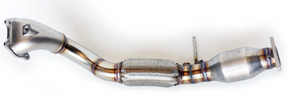 RV6 Performance® (12-15) Honda Civic Si  Bellmouth Downpipe with Metallic HFC Kit