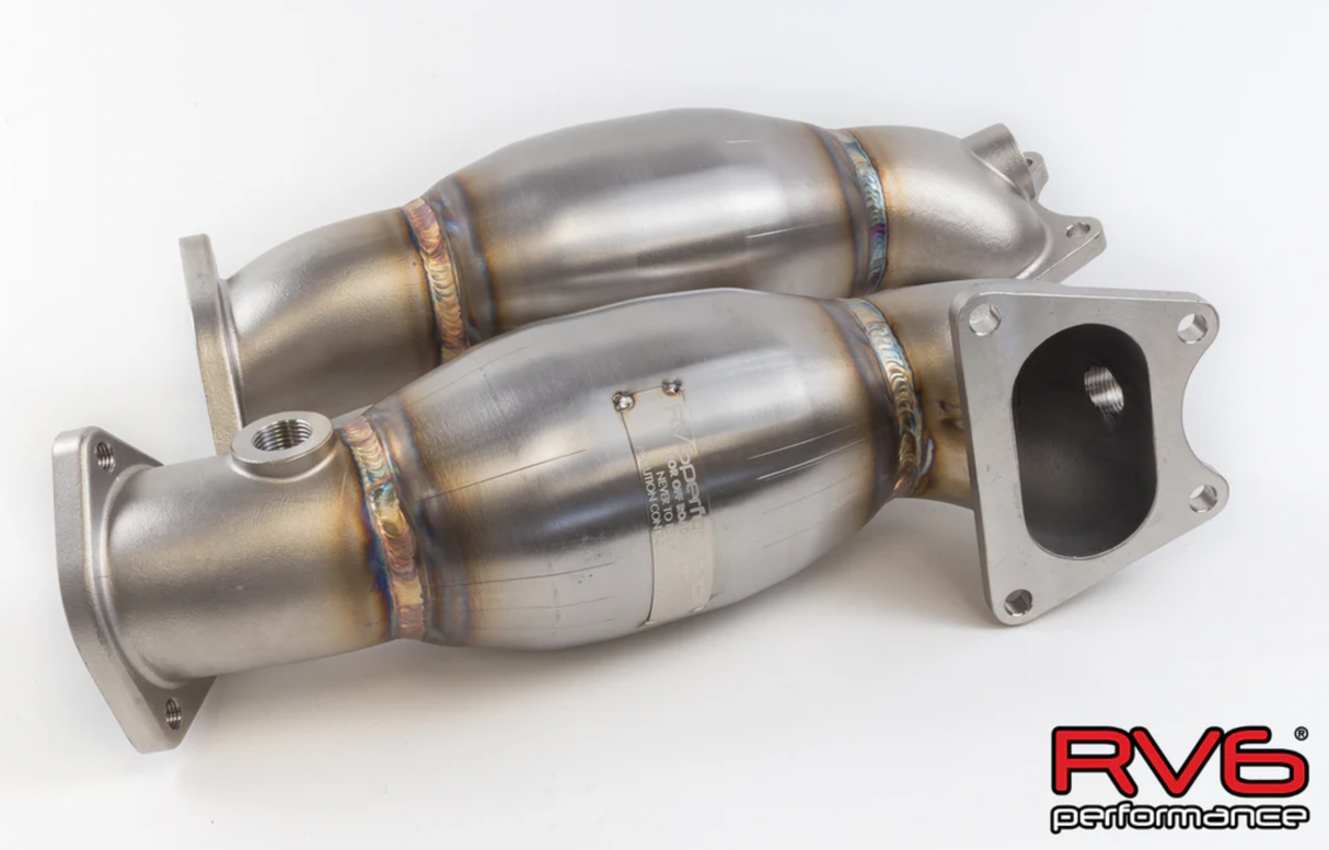 RV6 Performance® (03-08) Honda Pilot J35 High Flow Precate Catalytic Converters