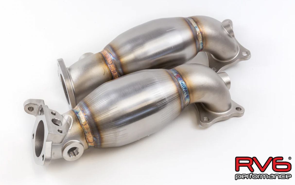 RV6 Performance® (09-14) Acura TSX J35Z6 GEN II High Flow Precate Catalytic Converters
