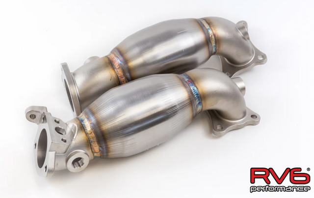 RV6 Performance® (09-14) Acura TSX J35Z6 GEN II High Flow Precate Catalytic Converters