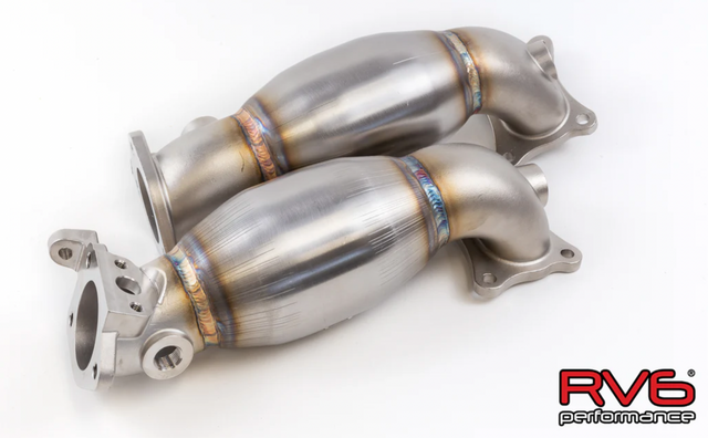 RV6 Performance® (09-11) Honda Ridgeline J35Z5 High Flow Precate Catalytic Converters
