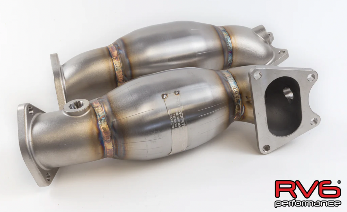 RV6 Performance® (06-08) Honda Ridgeline GEN II High Flow Precate Catalytic Converters