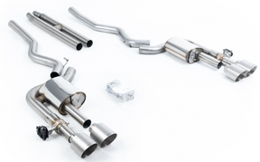 Milltek® (24-26) Mustang GT S650 Active Valved Cat-Back Exhaust with H-Pipe