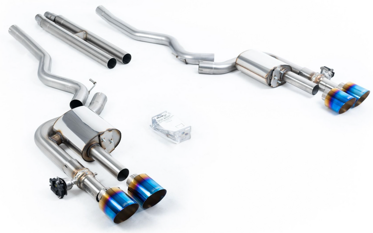 Milltek® (24-26) Mustang GT S650 Active Valved Cat-Back Exhaust with H-Pipe