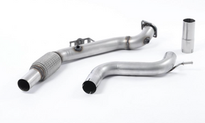 Milltek® (15-26) Mustang EcoBoost Large Bore Downpipe with Catalyst Delete (For Milltek Cat-Back)