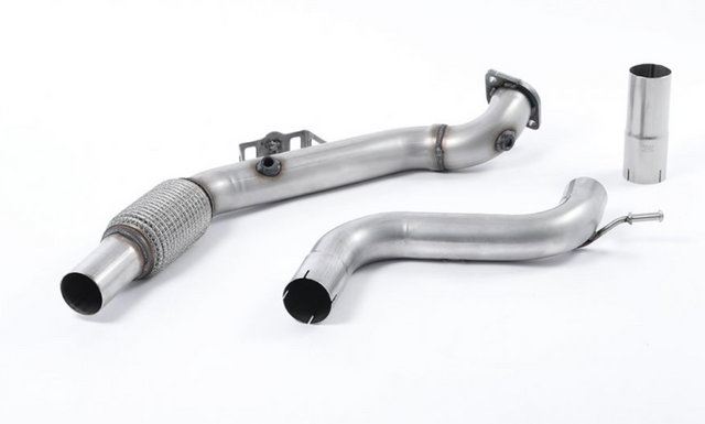 Milltek® (15-26) Mustang EcoBoost Large Bore Downpipe with Catalyst Delete (For Milltek Cat-Back)