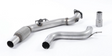 Milltek® (15-26) Mustang EcoBoost Large Bore Downpipe with Catalyst Delete (For OE Cat-Back)