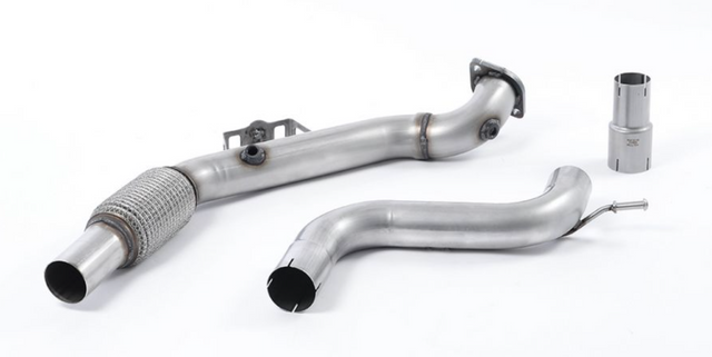 Milltek® (15-26) Mustang EcoBoost Large Bore Downpipe with Catalyst Delete (For OE Cat-Back)