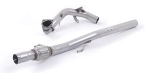 Milltek® (10-18) Audi A1/Volks Golf 1.4L Large Bore Downpipe with Catalyst Delete (For Milltek Cat-Back)