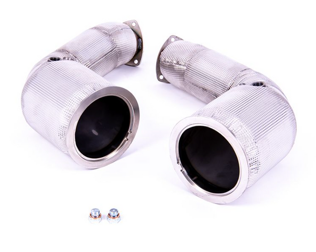 Milltek® (19-26) Audi SQ7/SQ8/RSQ8 Large Bore Catless Downpipes