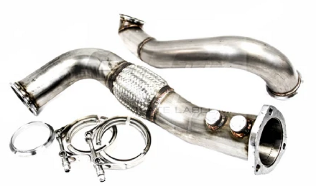 PLM® (88-01) Acura Integra/Honda Civic K20 Catted Down Pipe for K-Series Swap
