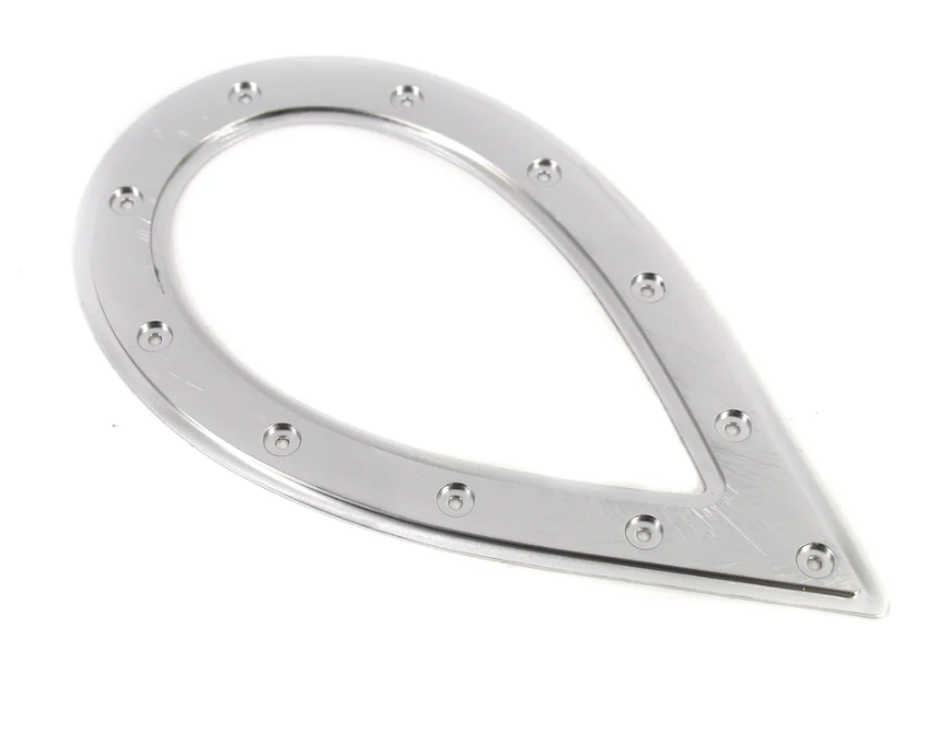 PLM® Hood Exit Exhaust Downpipe Trim - Tear Drop