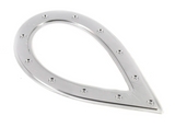 PLM® Hood Exit Exhaust Downpipe Trim - Tear Drop