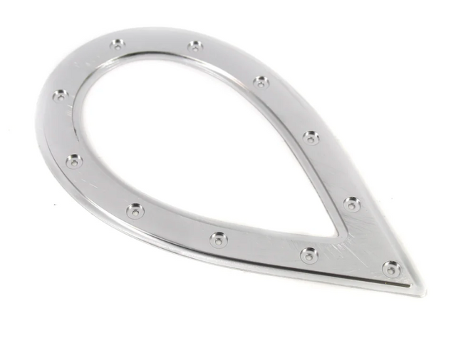 PLM® Hood Exit Exhaust Downpipe Trim - Tear Drop