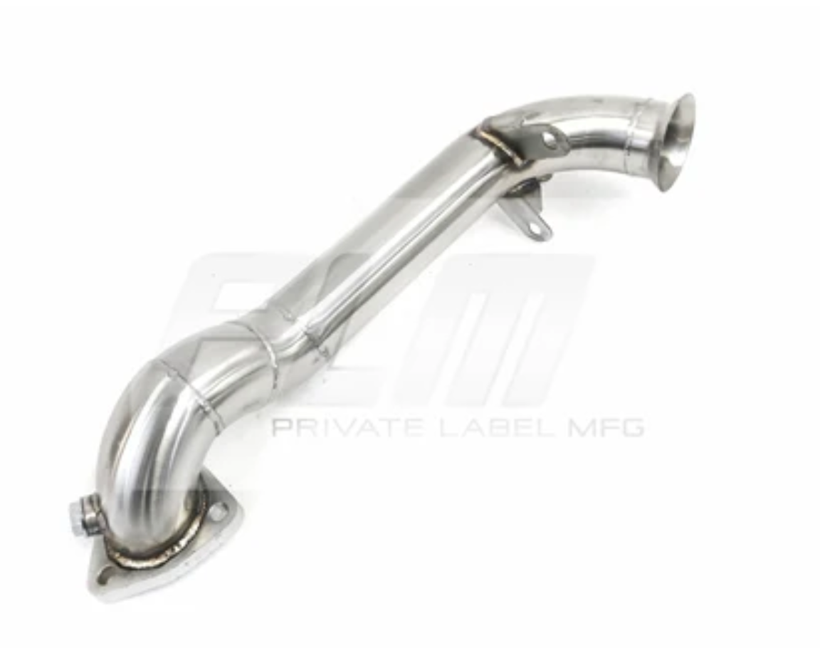 PLM® (07+) Mini Cooper/Clubman/JCW 304SS 3" Catless Down Pipe Kit