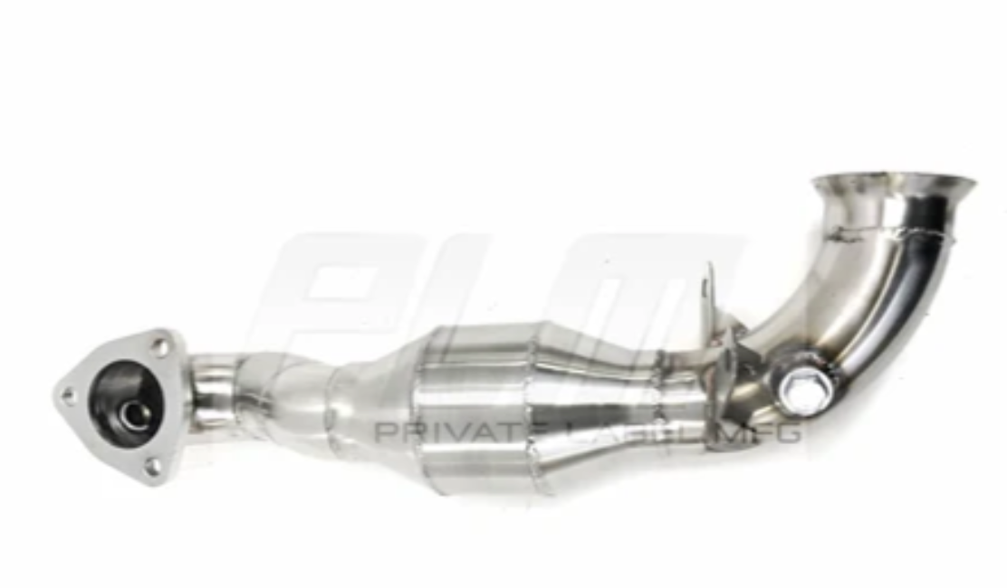 PLM® (07+) Mini Cooper/Clubman/JCW 304SS 3" Catless Down Pipe Kit