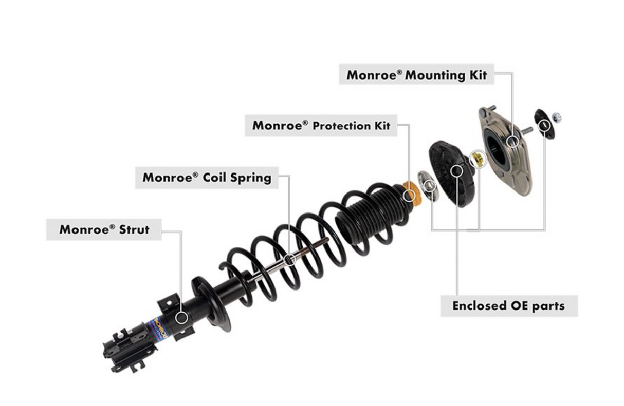 Monroe 272665 300/Challenger/Charger 5.7L RWD Front Strut Assembly