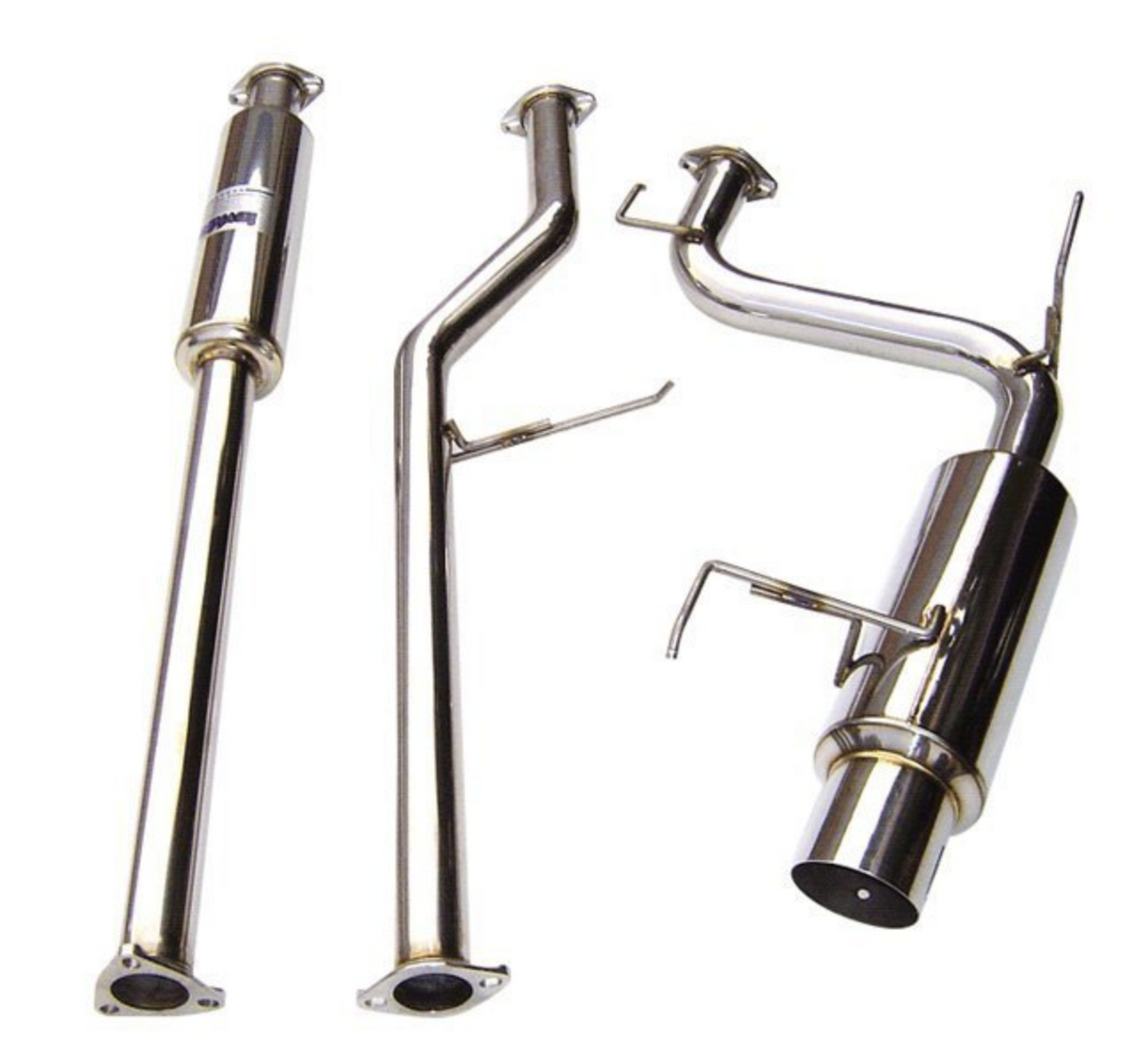 Invidia (98-01) Honda Accord 2.3L N1™ 304SS 3" Cat-Back Exhaust with 4" OD Tip