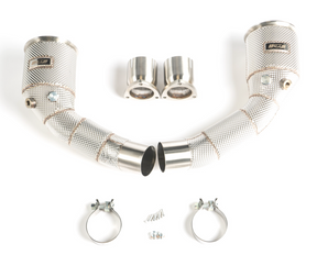 CTS Turbo® (19+) Audi RS6/RS7 C8 4.0L 304SS 3" Catless Down Pipe Set