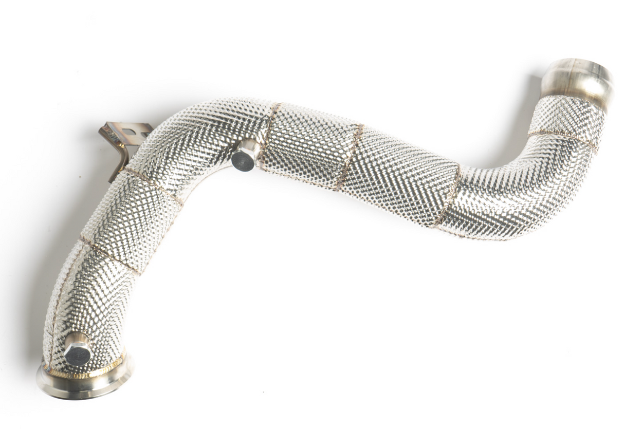 CTS Turbo® (15-21) Mercedes-Benz AMG C63/C63S M177 W205 304SS 3" Catless Dowpipe Set