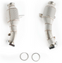 CTS Turbo® Mercedes-Benz C400/C450/C43/E450/E43 M276 304SS 3" 200 Cell High-Flow Catted Downpipe Set