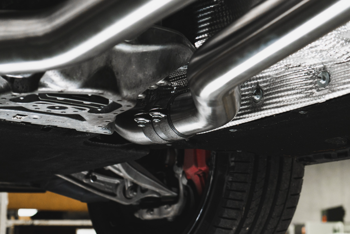 CTS Turbo® (19+) Audi RS6 C8/RS7 4K8 4.0L 304SS 3" Mid-Pipes with Resonator Delete Kit