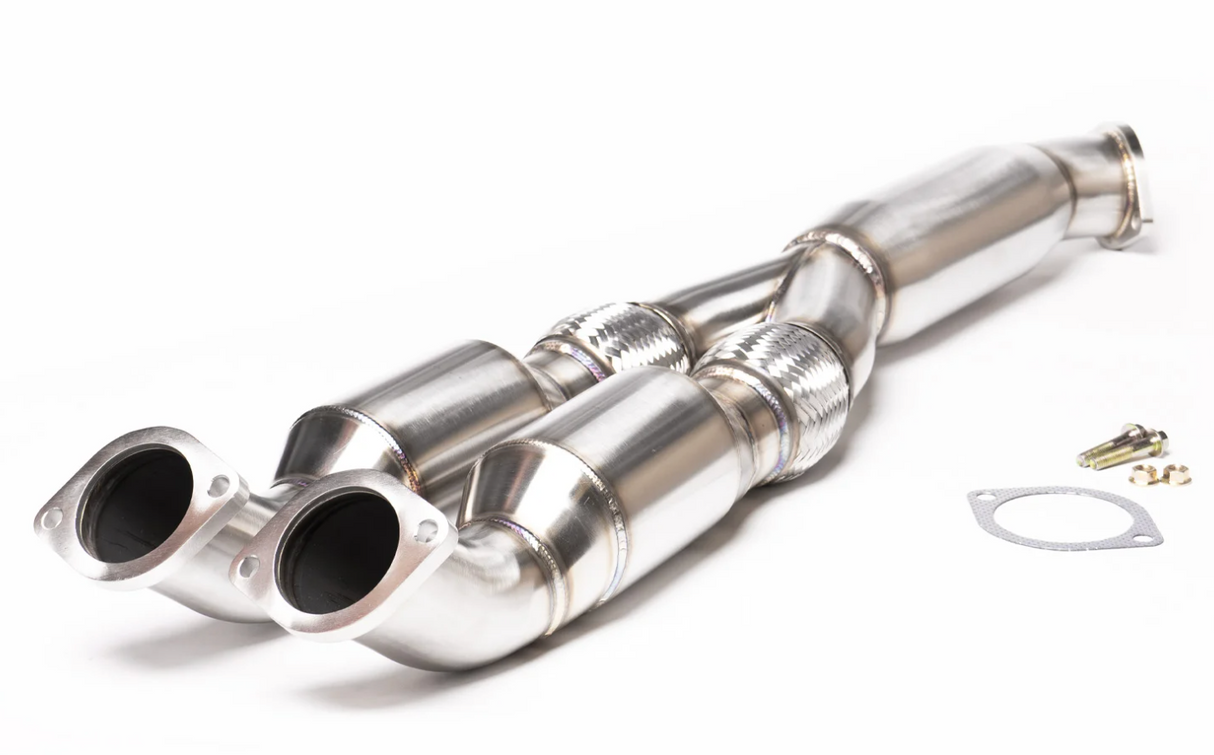 CTS Turbo® (09-24) Nissan GT-R R35 304SS 3" 200 Cell Catted Mid-Pipes