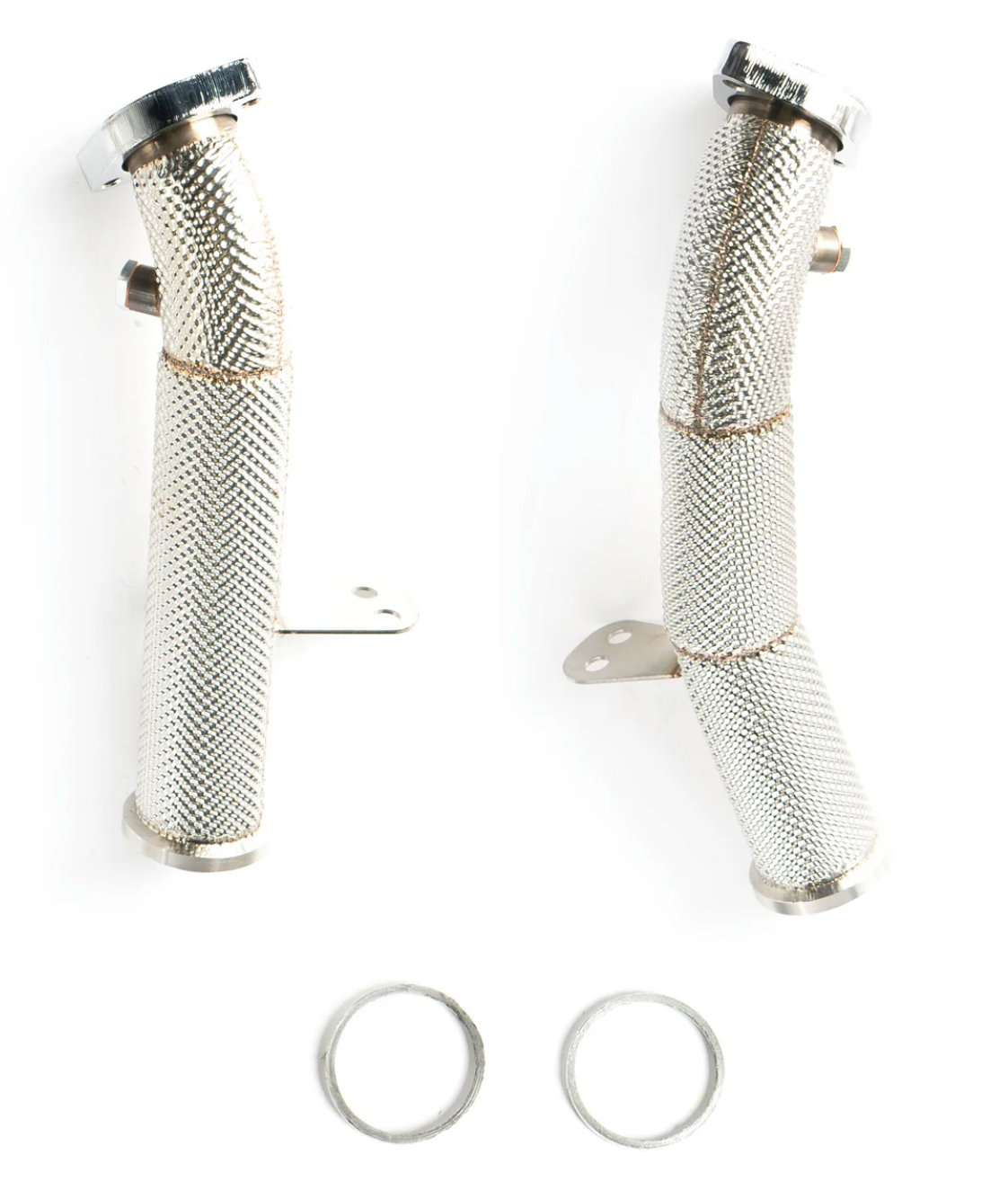 CTS Turbo® Mercedes-Benz C400/C450/C43/E450/E43 M276 304SS 3" Catless Down Pipe Set