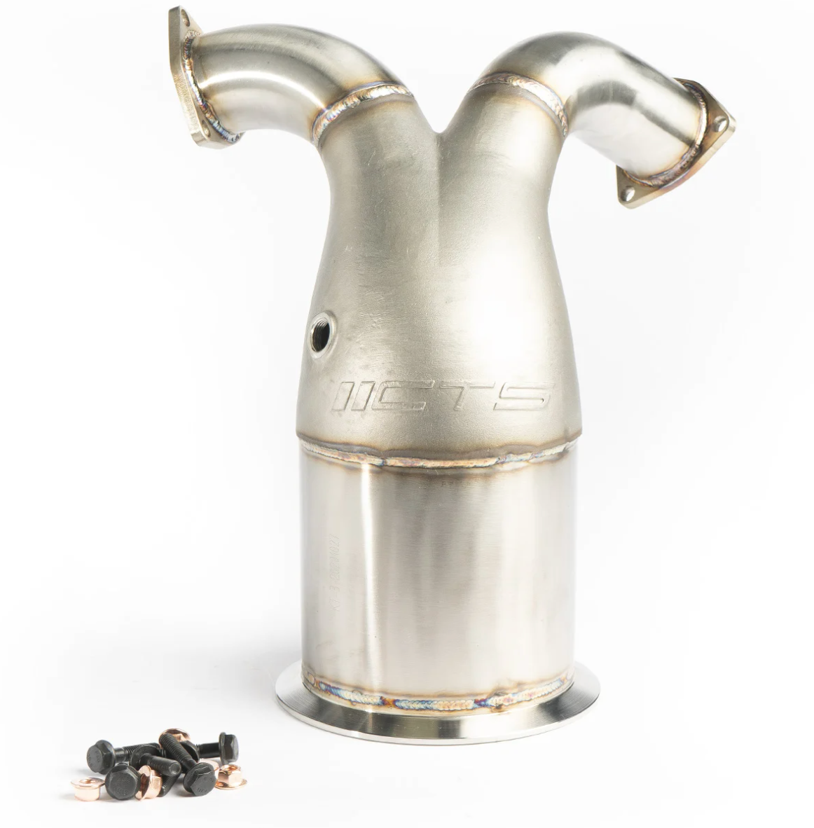 CTS Turbo® (17-24) Audi S4/S5 B9 EA839 304SS 3" 200 Cell Catted Down Pipe Kit