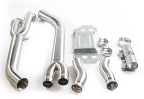 CTS Turbo BMW M2/M3/M4 G8x S58B30 Single Mid Pipe with Brace