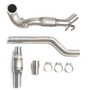 CTS Turbo® (18-25) Audi Q3/Volks Tiguan EA888 304SS 3.5" Catted Mid-Pipe Kit
