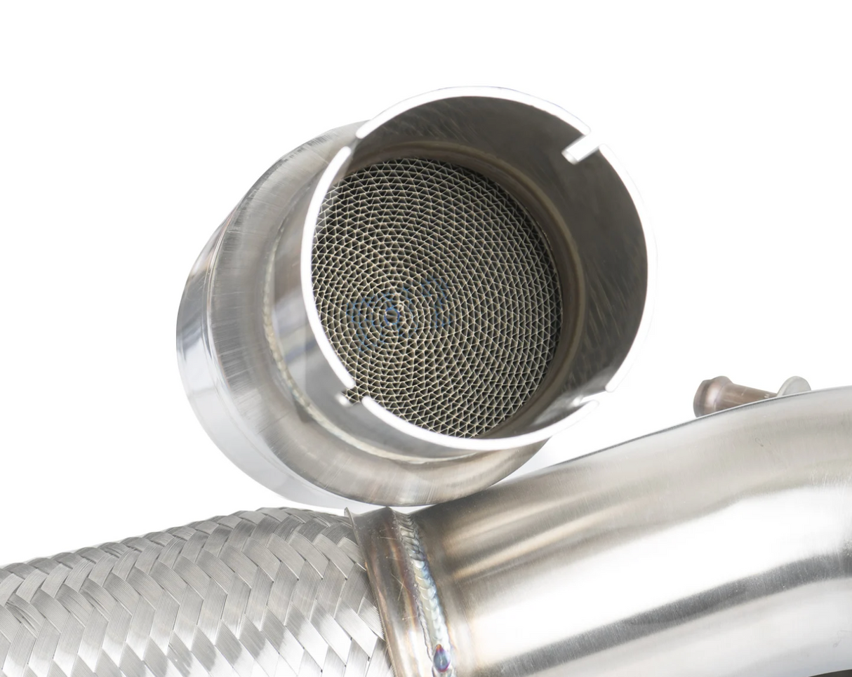 CTS Turbo® (18-25) Audi Q3/Volks Tiguan EA888 304SS 3.5" Catted Mid-Pipe Kit