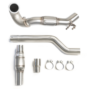 CTS Turbo® (15-21) Audi A3/S3/TT/ Volks Golf R 304SS 3.5" Catted Mid-Pipe Kit