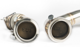 CTS Turbo® (14-20) BMW M2C/M3/M4 S55B30 304SS 3" High-Flow Catted Down Pipe Set