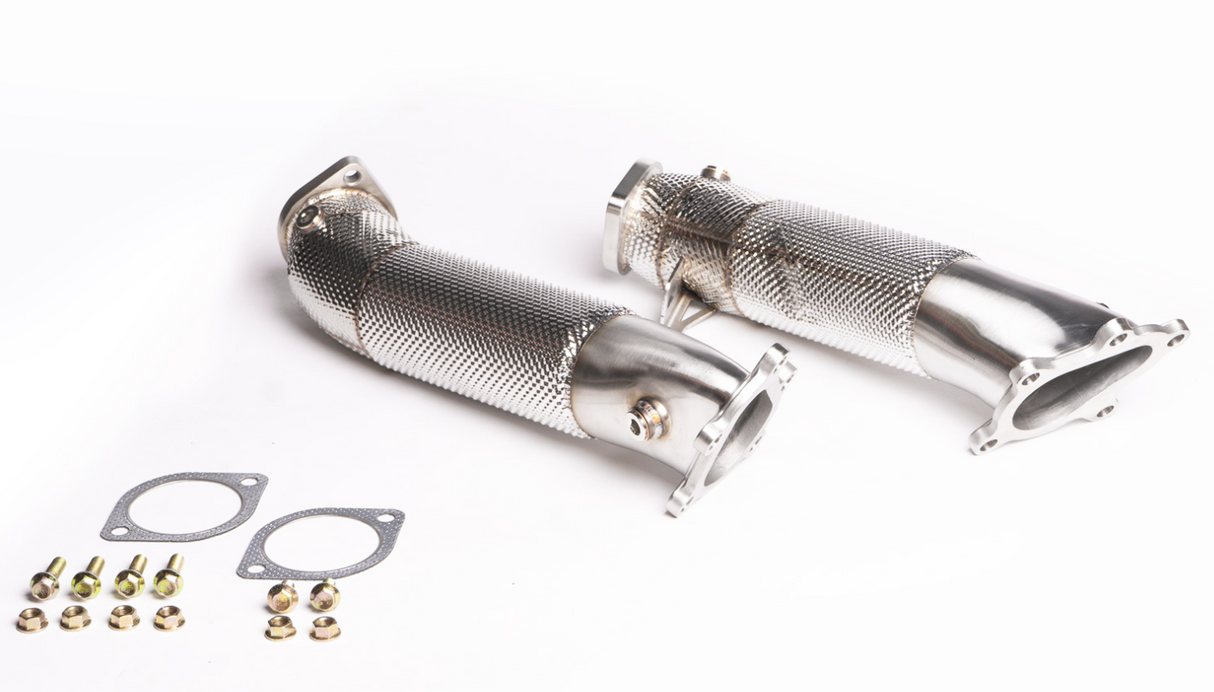 CTS Turbo® (09-24) Nissan GT-R R35 304SS 3.5" Catless Down Pipe Set