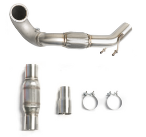 CTS Turbo® (15-22) Audi A3/Golf/GTI/GLI 304SS 3.5" Catted Mid-Pipe Kit